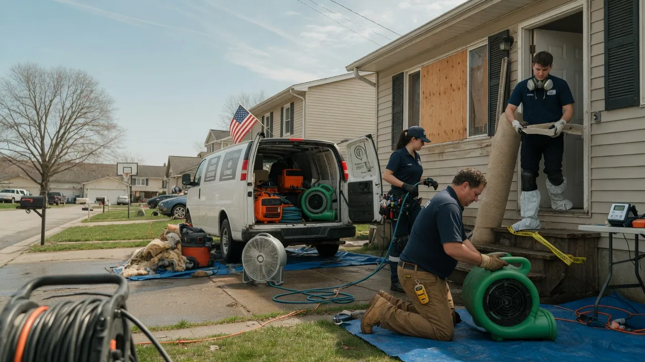 Water Damage Restoration in Versailles, MO near me